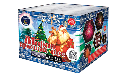  Батарея салютов Мороз Красный Нос  в Междуреченске