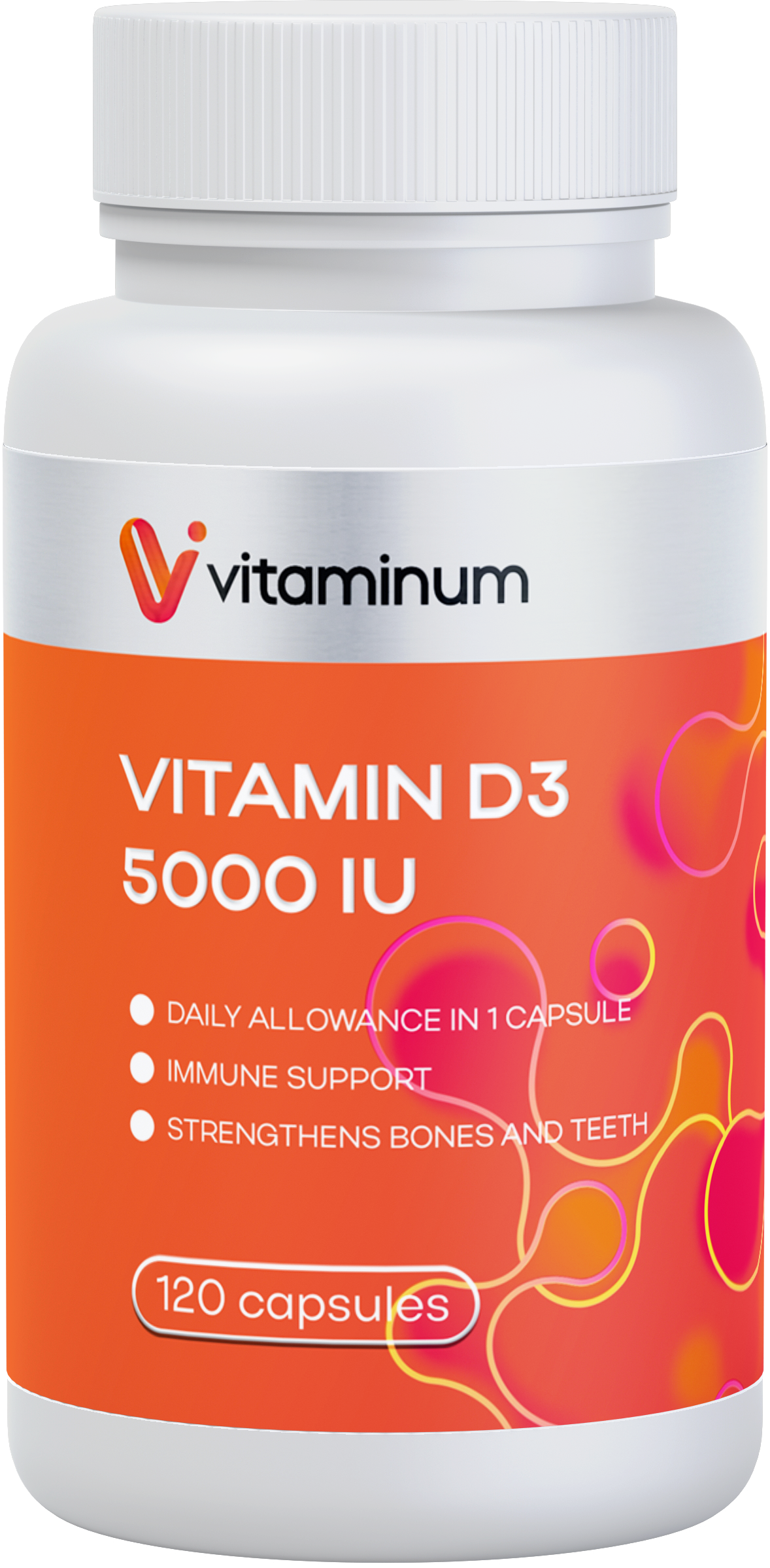 Vitaminum ВИТАМИН Д3 (5000 МЕ) 120 капсул 260 мг  в Междуреченске